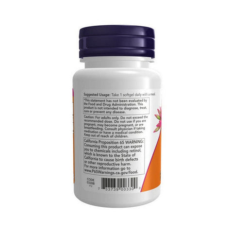 Now Foods, Vitamin A 10000, 100 Softgels Now Foods