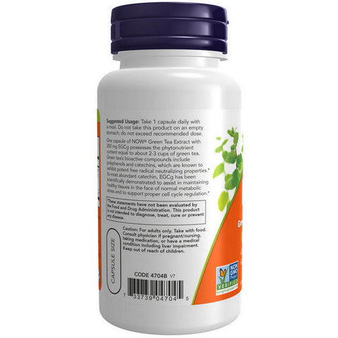 Now Foods, EGCg Green Tea Extract, 400 mg, 90 Veg Caps Now Foods