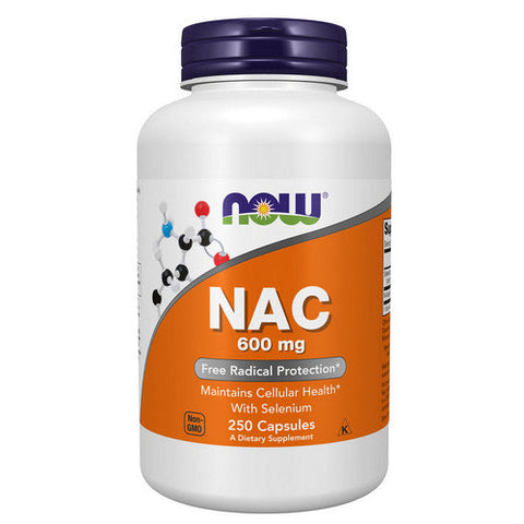 Now Foods, Nac-Acetyl Cysteine, 600 mg, 250 Caps Now Foods