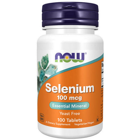 Now Foods, Selenium, 100 mcg, 100 Tabs Now Foods