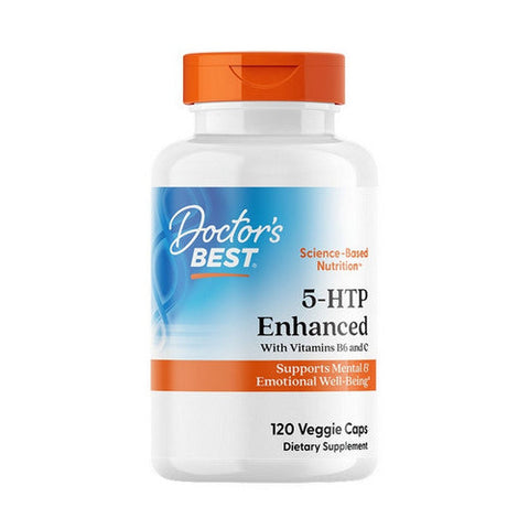 Doctors Best, 5-HTP Enhanced With Vitamins B6 And C, 120 Veggie Caps Doctors Best
