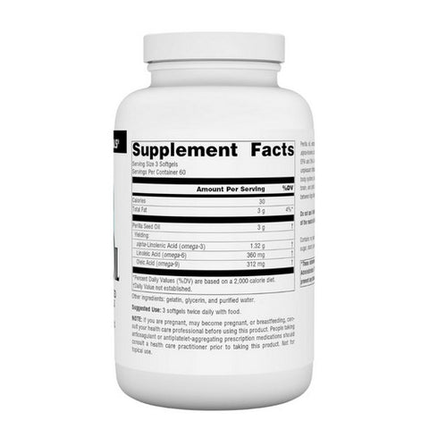 Source Naturals, Perilla Oil, 1000 Mg, 180 Softgels