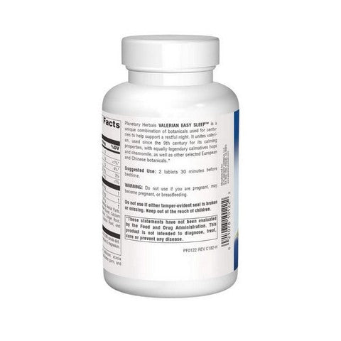 Planetary Herbals, Valerian Easy Sleep, 900 Mg, 120 Tabs Planetary Herbals