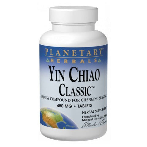 Planetary Herbals, Yin Chiao Classic, 120 Tabs Planetary Herbals