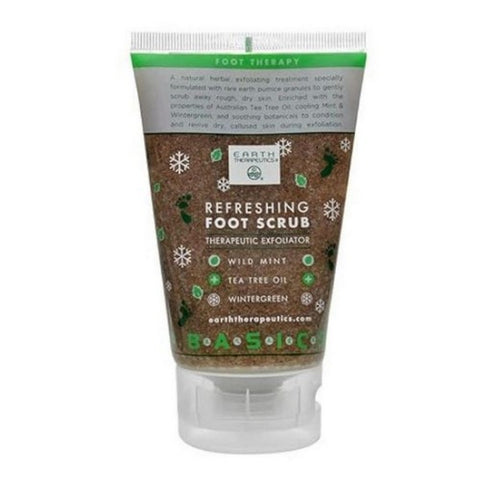 Earth Therapeutics, Exfoliator Refreshing Foot Scrub, 4 Oz