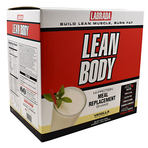 Lean Body Powder Vanilla  42 CT by LABRADA NUTRITION