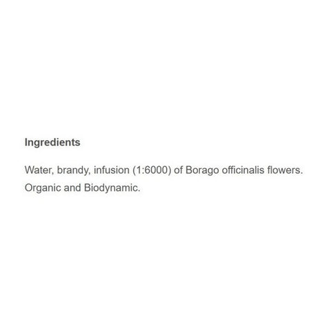 Flower Essence Services, Borage Herbal Supplement Dropper, 1 oz Flower Essence Services