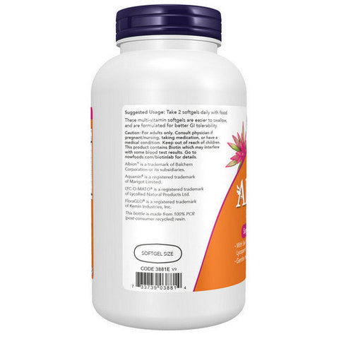 Now Foods, Adam Men's Multiple Vitamin, 180 Softgels Now Foods
