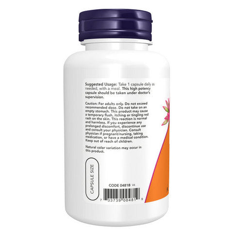 Now Foods, Niacin, 500Mg, 100 Caps Now Foods