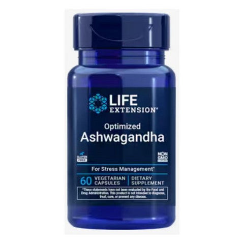 Life Extension, Optimized Ashwagandha Extract, 60 Veg Caps Life Extension