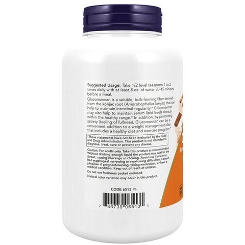 Now Foods, Glucomannan 100% Pure Powder, 8 oz Now Foods