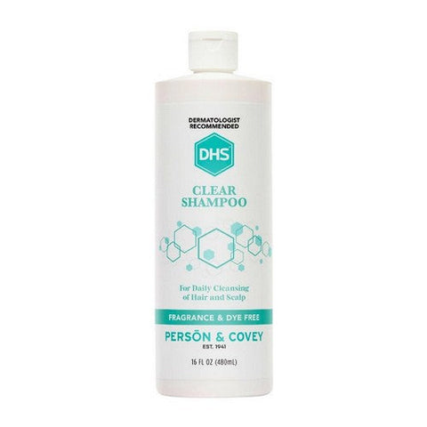 Dhs, Clear Shampoo Fragrance Free And Dyr Free, 16 Oz Dhs