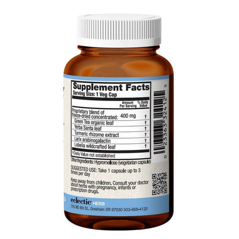 Eclectic Herb, Lung Support, 400 Mg, 45 Veg Caps Eclectic Herb
