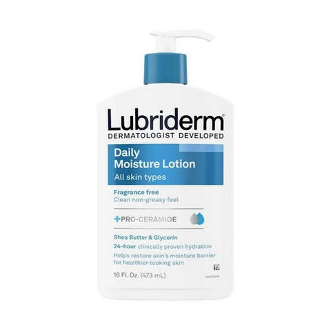 Lubriderm, Daily Moisture Lotion, 16 Oz Lubriderm