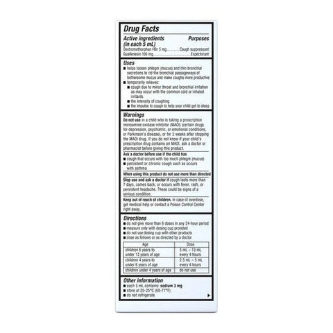 Mucinex, Children'S Cough Liquid Cherry, 4 Oz Mucinex