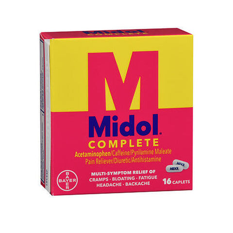 Midol, Menstrual Complete Maximum Strength, 16 tabs Midol
