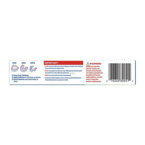 Fixodent, Plus Scope Denture Adhesive Cream, 2 Oz Fixodent