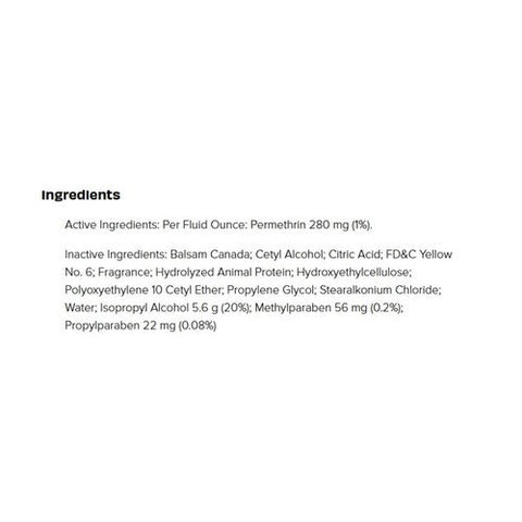 Nix, Permethrin Lice Killing Creme Rinse, 2 oz Nix