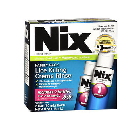 Nix, Lice Treatment Family Pack, 4 oz Nix